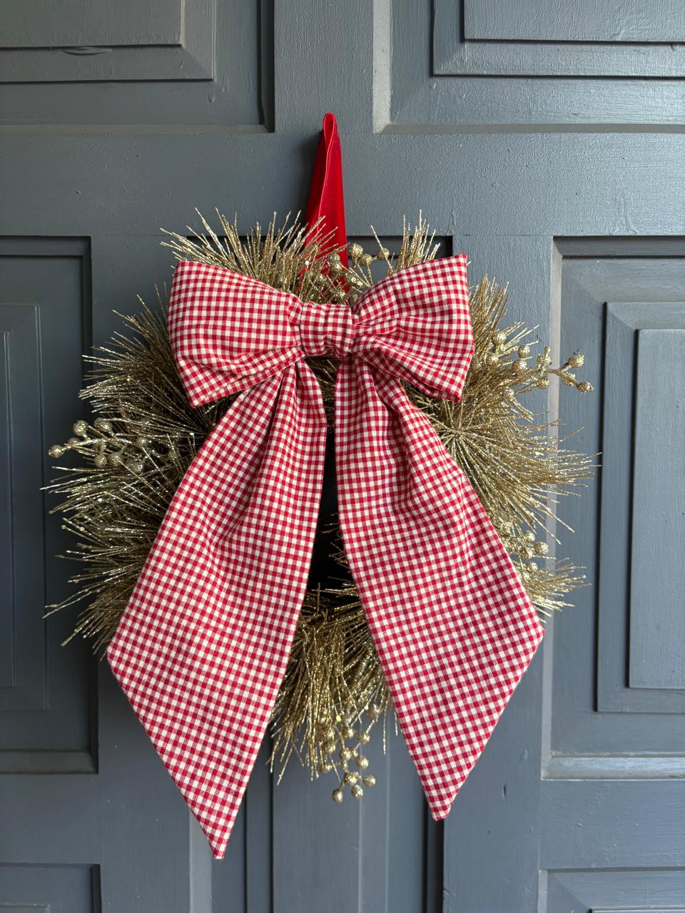 Lazo cuadrillé Rojo - Chico