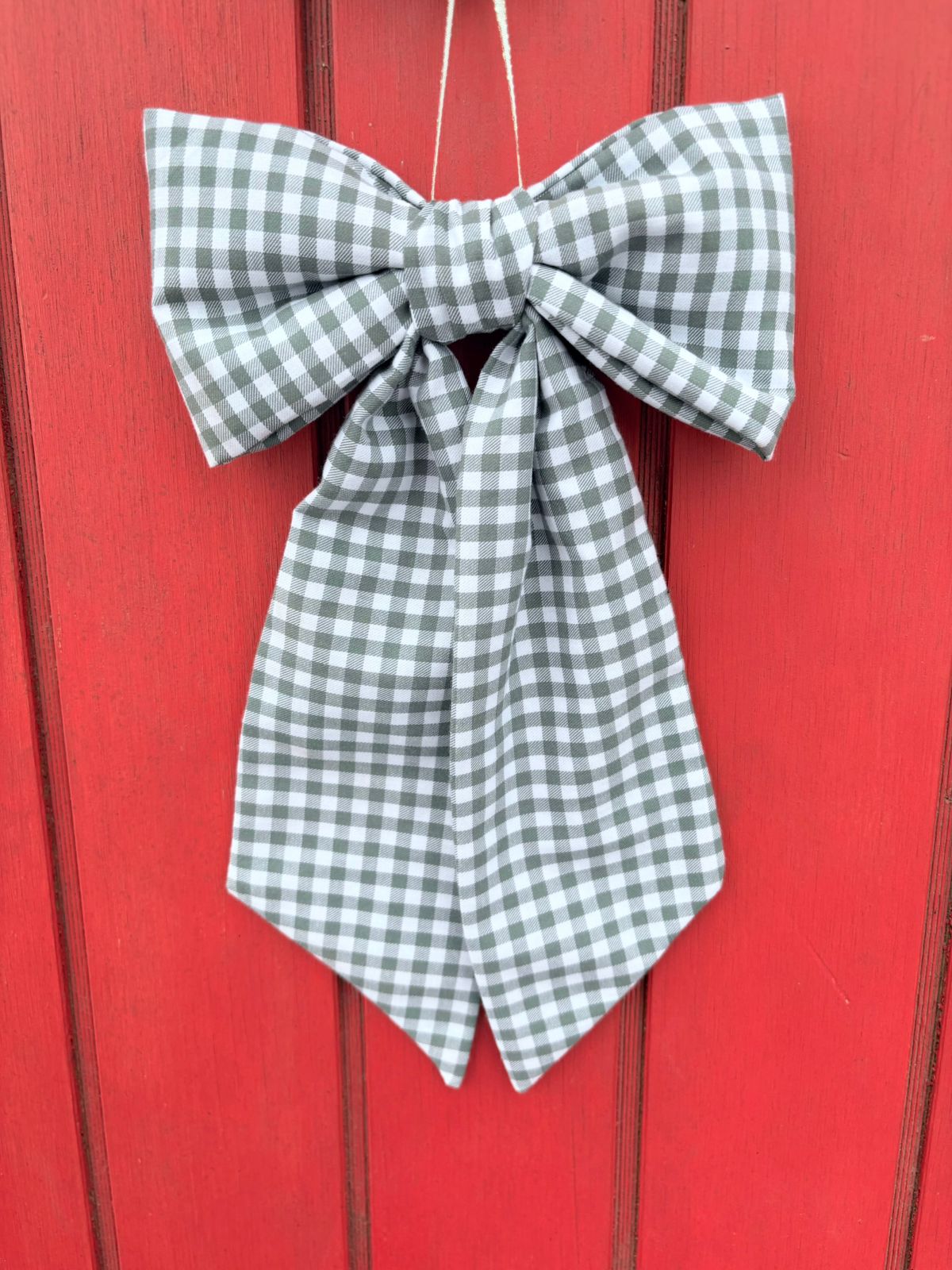 Lazo cuadrillé verde - Chico